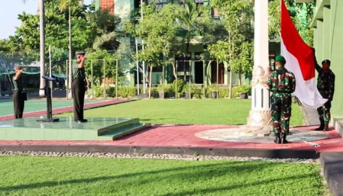 Kodim 0813 Bojonegoro gelar Upacara Tujuh Belasan, Wujud Penghormatan Kepada Pahlawan Kusuma Bangsa