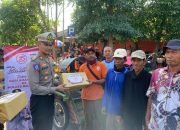 Sambut Hari Bhayangkara Ke – 78, Polres Bojonegoro Kembali salurkan Bansos