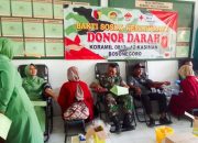 Koramil 12/Kasiman Kodim 0813 Bojonegoro gelar Bakti Sosial Donor Darah