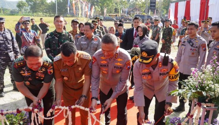 Pangdam dan Kapolda Jatim Resmikan 4 Titik Sumur di Ponorogo