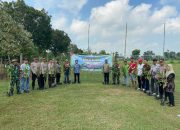 Bersinergi, TNI dan Polri di Sumberrejo Bojonegoro Tanam Pohon sambut HUT Bhayangkara ke-78
