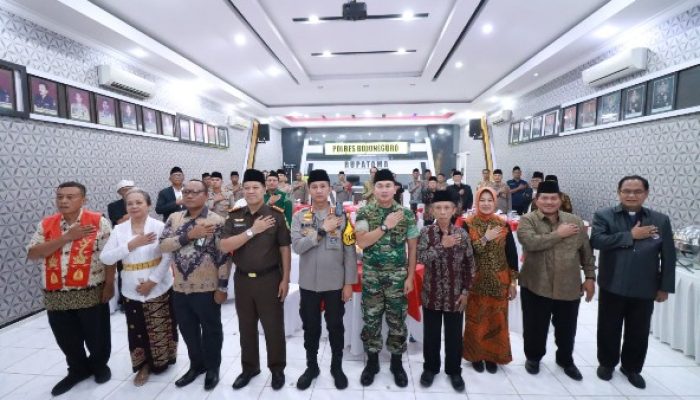 Sambut Hari Bhayangkara Ke-78, Polres Bojonegoro Gelar Do’a Bersama Lintas Agama
