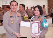Bripda Mirabell Polwan Polres Gresik Dengan Segudang Prestasi