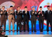 Polres Bojonegoro Gelar Apel Hari Bhayangkara di Alun-alun, Dorong Wujudkan Daerah Kondusif