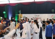 Rangkaian Kegiatan B-TIFF, Ratusan Pelajar Bojonegoro Antusias Belajar Tari Tradisional 8 Negara