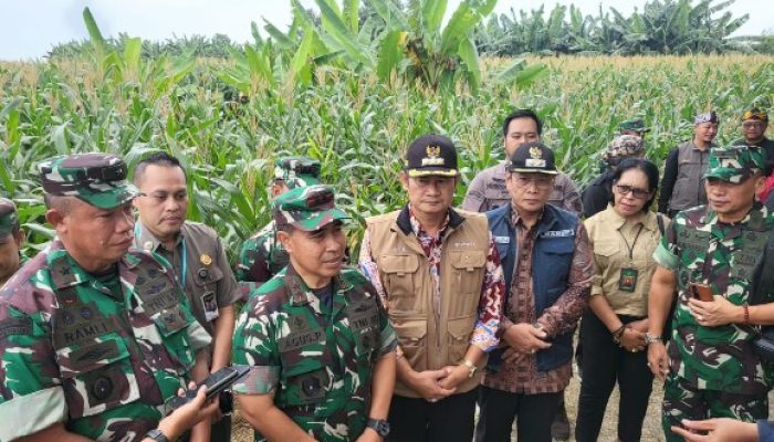 Danseskoad dan Kapok Sahli Pangdam Brawijaya Tinjau Pelaksanaan KKL Wilhan di Lamongan