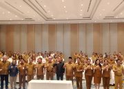 Walikota Buka Bina data Desa, Wawali Ketua Tim KPKD Hadiri Rakor Kemiskinan.
