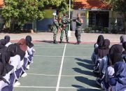 Bentuk karakter Generasi Muda, Babinsa Koramil 0813-09/Sumberrejo Berikan Pelatihan Bela Negara