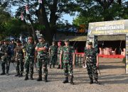 Tinjau Latihan di Baluran Wakasad disambut Kasdam V/Brawijaya