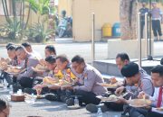 Perkuat Kebersamaan, Kapolres Bojonegoro Sarapan Bareng Anggota