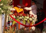 Upacara Penurunan Bendera HUT Ke-79 RI di Bojonegoro Berlangsung Khidmat, Dipimpin Pj Bupati Adriyanto