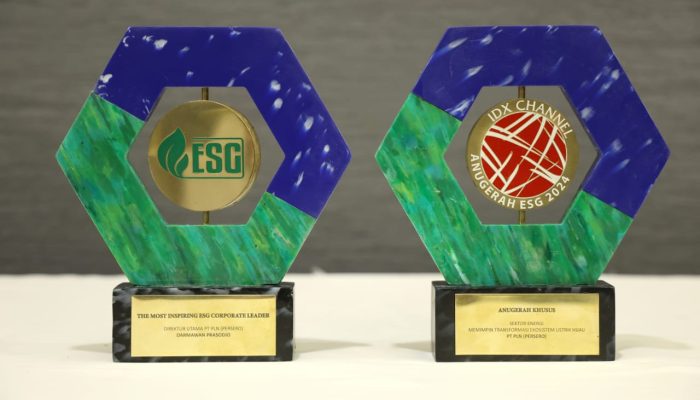 Pimpin Transformasi Listrik Hijau, Dirut PLN Raih The Most Inspiring ESG Corporate Leader