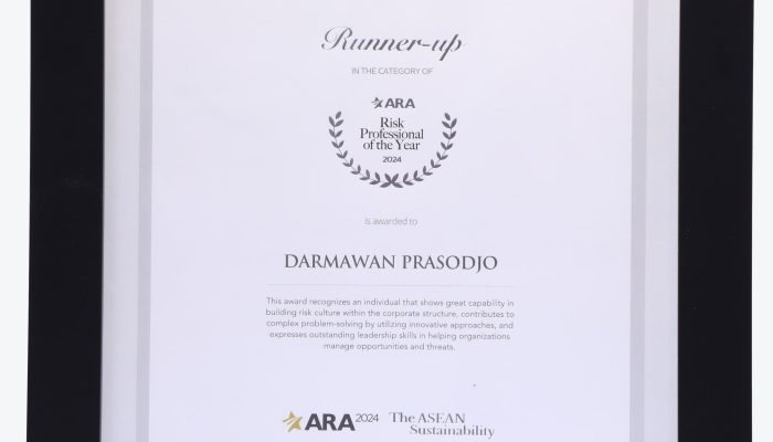 Sustain Kelola Manajemen Risiko, PLN Sabet Penghargaan di ASEAN Risk Award 2024