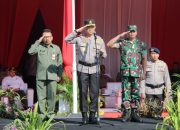 Kodam V Brawijaya Hadiri Apel Sispamkota di Kabupaten Sampang