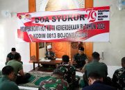 Kodim Bojonegoro gelar Doa Syukur Bersama, Sambut Hari Kemerdekaan RI ke-79