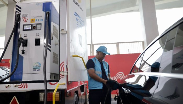 Selama Gelaran HUT RI di IKN, 18 SPKLU PLN Layani 340 Transaksi Pengisian Mobil Listrik