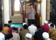 Pesan Kamtibmas Kapolsek Tulangan Sidoarjo di Masjid Nurul Huda