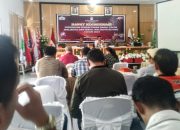 KPU Bitung, Gelar Rakor Dalam Rangka Pelaksanaan, Persiapan Pendaftaran Bakal Calon Walikota dan Wakil Walikota Bitung 2024.