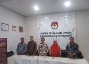 Hari Pertama Pendaftaran Bakal Cabup dan Cawabup, KPU Bojonegoro Gelar Konferensi Pers