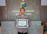 Polres Bojonegoro Terima Penghargaan Dari KPP Pratama