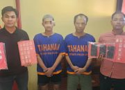 Polres Tanjung Perak Amankan Tiga Terduga Pengedar Sabu Kupang Krajan Surabaya