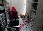 Menjaga Kehandalan Jaringan Pelanggan, PLN Icon Plus Lakukan Maintenance Power Supply Dummy Load di POP ODC ULP Kebonagung