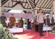 Pj Bupati Bojonegoro Ikuti Apel Gelar Pasukan Pengamanan Pilkada 2024