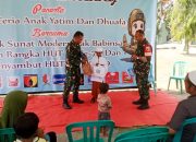 Peringati Hari Kemerdekaan RI ke- 79 dan Menyambut HUT TNI tahun 2024, Koramil Padangan Bojonegoro gelar Sunatan Massal