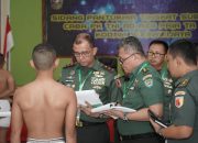 Pilih Calon terbaik Prajurit TNI AD, Mayjen TNI Rudy Saladin Pimpin Sidang Pantukhir Caba 