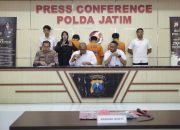 Polda Jatim Berhasil Amankan Tiga Tersangka Curanmor Satu Diantaranya Bersenjata Airsoft Gun