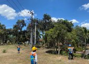 PLN Icon Plus Kawal Implementasi Penarikan ADSS LS pada Project Infrastruktur Pendukung Sistem Transmisi Listrik PLN UIP2B JAMALI di GI Wlingi