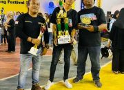 Wartawan Mitra polres Bitung Ical Rumokoy, toreh prestasi di Kabupaten Gorontalo Utara.