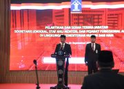 Tingkatkan Capaian Kinerja, Kakanwil Kemenkumham Jatim Siap Dukung Sekjen Baru