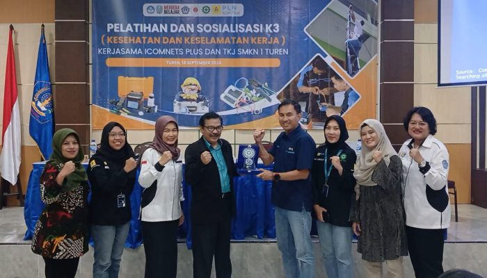 PLN Icon Plus dan SMKN 1 Turen Malang, Gelar Pelatihan K3 Untuk Tingkatkan Pengetahuan dan Keterampilan Siswa