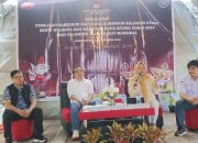 KPU Bitung Melaksanakan Sosialisasi Bersama Kelompok Masyarakat Marginal, Dikelurahan Pinangunian.