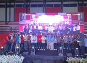 KPU Kota Bitung Gelar Deklarasi Kampanye Damai, Deslie: Simbol Kesepakatan Damai.