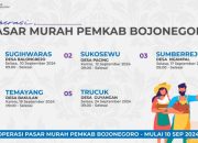 Pemkab Bojonegoro Gelar Operasi Pasar Murah, Ini Jadwalnya