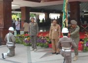 Pemkab Bojonegoro Terima Kirab Pataka Jer Basuki Mawa Beya dari Ngawi, Estafet Diberangkatkan ke Tuban