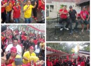 Maesa Membuludak pendukung GM- WIN tampil smangat ditengah Hujan Deras, Kep Anto: Pendukung GM- WIN Tanpa Bayaran.