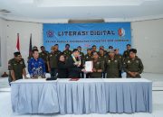 Pelantikan Pengurus Dewan Pengurus Cabang (DPC) Persatuan Jurnalis Indonesia (PJI) Bojonegoro, Ini Pesan Ketua Umum PJI Hartanto Boechari