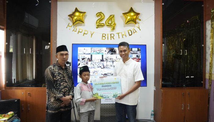 Rayakan Hari Jadi Ke-24, PLN Icon Plus Berikan Santunan Kepada Yayasan Anak Yatim Piatu