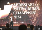 PLN Raih Peringkat Pertama Nasional pada Penghargaan Mitra BUMN Champion 2024