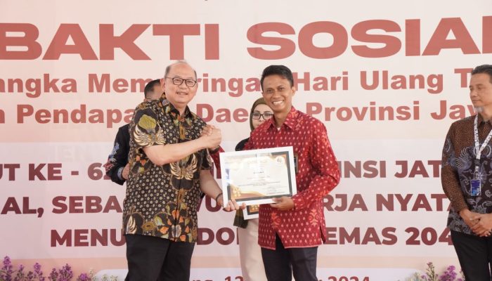PLN Icon Plus Turut Dukung Kegiatan Bakti Sosial HUT ke-62 Badan Pendapatan Daerah Provinsi Jatim