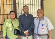 Klien Warinussy Riska Warikar, Tanda Tangan Surat Berita Acara Pemeriksaan ( BAP) Sebagai Saksi.