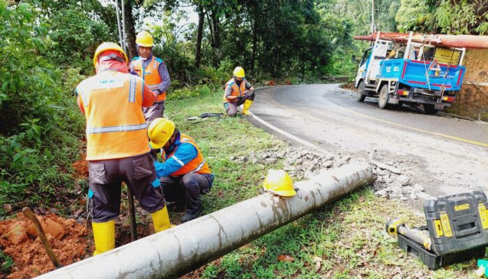 Nataru: Bertahap, PLN Berhasil Pulihkan Kelistrikan Pascacuaca Ekstrem di Beberapa Wilayah Jawa Barat