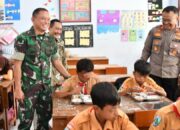 Uji Coba Program Makan Gratis Serentak di Jajaran Korem 081/DSJ
