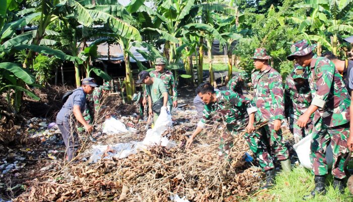 Kodim Bojonegoro Serentak Gelar Karya Bakti di 28 Lokasi Menyambut Hari Juang TNI Angkatan Darat 2024