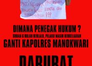 Dengar Aksi Demo Kasat Reskrim WhatsApp Singkat, Warinussy: Meminta Kapolri Jendral Listro Sigit Prabowo Segera Mencopot Kapolresta Manokwari.