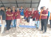 Peduli Korban Banjir di Kesamben, Bendahara Desa se Kabupaten Jombang Salurkan Bantuan Sembako