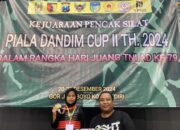 Aisyah Nur Syifaurrohma Al-Anshori Raih Juara 1 Kejuaraan Pencak Silat Piala Dandim Cup II di Kota Kediri
